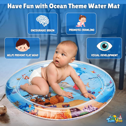 TumYoo Baby Water play Mat with 6 months Gurantee for Quality Tummy time with your baby