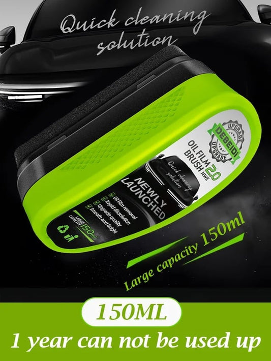 Car Windshield Cleaning Brush with 150 ml in field solution for Glasses